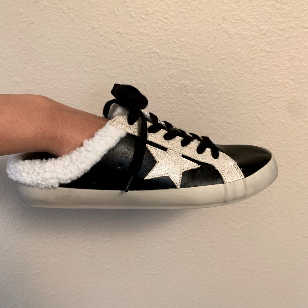 NWOT Golden goose inspired mule sneaker